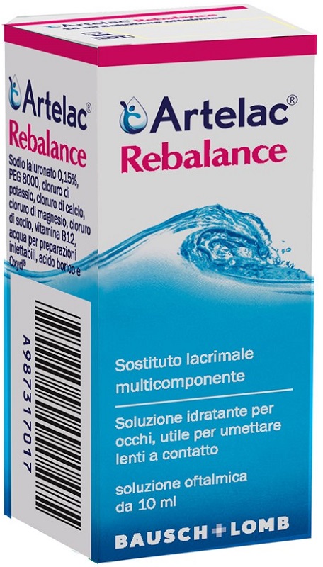GOCCE OCULARI MULTIDOSE ARTELAC REBALANCE SENZA CONSERVANTI 10 ML - Farmacia Murachelli Di Putelli dr. Giovanni