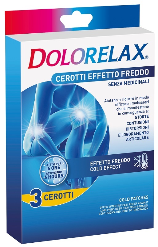 DOLORELAX CEROTTO EFFETTO FREDDO - Farmacia Murachelli Di Putelli dr. Giovanni