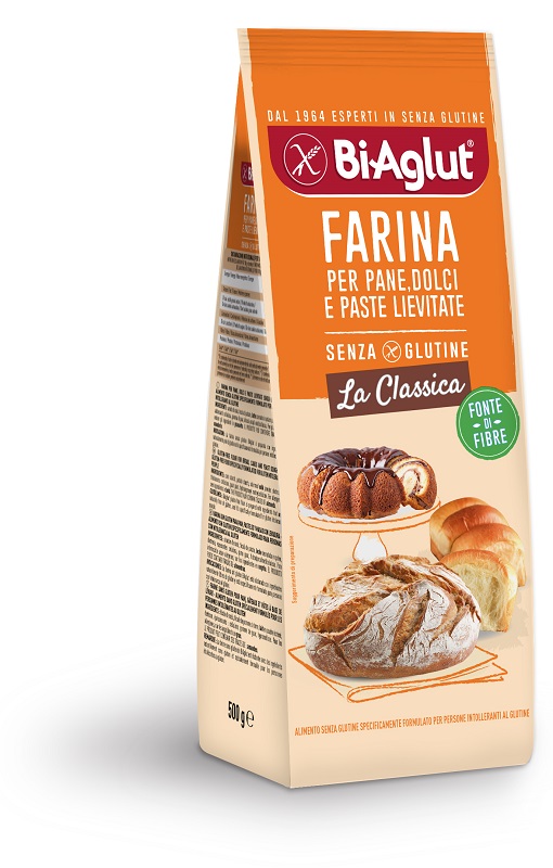 BIAGLUT FARINA SENZA GLUTINE CLASSICA 500 G - Farmacia Murachelli Di Putelli dr. Giovanni