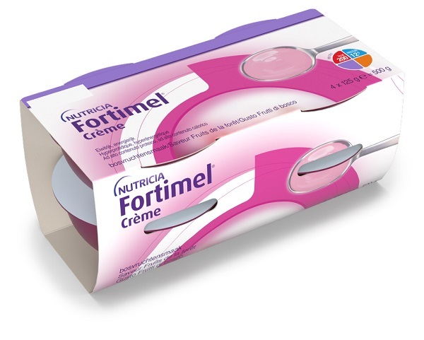 FORTIMEL CREME FRUTTI DI BOSCO 4 PEZZI DA 125 G - Farmacia Murachelli Di Putelli dr. Giovanni