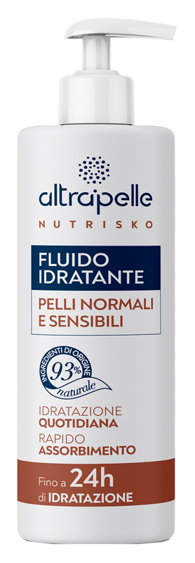 ALTRAPELLE NUTRISKO FLUIDO IDRATANTE PELLI NORMALI SENSIBILI 400 ML - Farmacia Murachelli Di Putelli dr. Giovanni