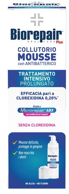 BIOREPAIR PLUS COLLUTORIO MOUSSE ANTIBATTERICO ABX 200 ML - Farmacia Murachelli Di Putelli dr. Giovanni
