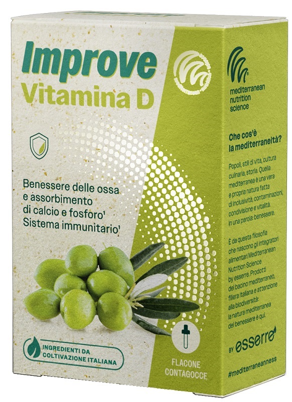 IMPROVE VITAMINA D GOCCE 21 ML - Farmacia Murachelli Di Putelli dr. Giovanni