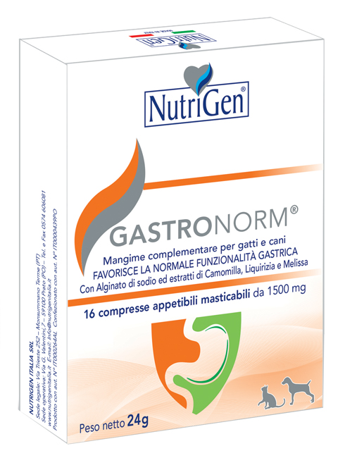 GASTRONORM 16 COMPRESSE NUTRIGEN - Farmacia Murachelli Di Putelli dr. Giovanni