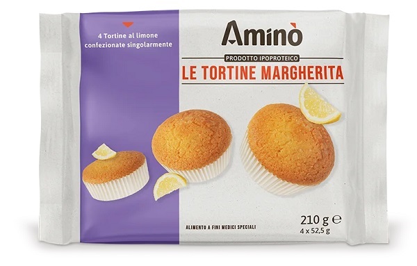AMINO' LE TORTINE MARGHERITA 4 PEZZI X 52,5G - Farmacia Murachelli Di Putelli dr. Giovanni