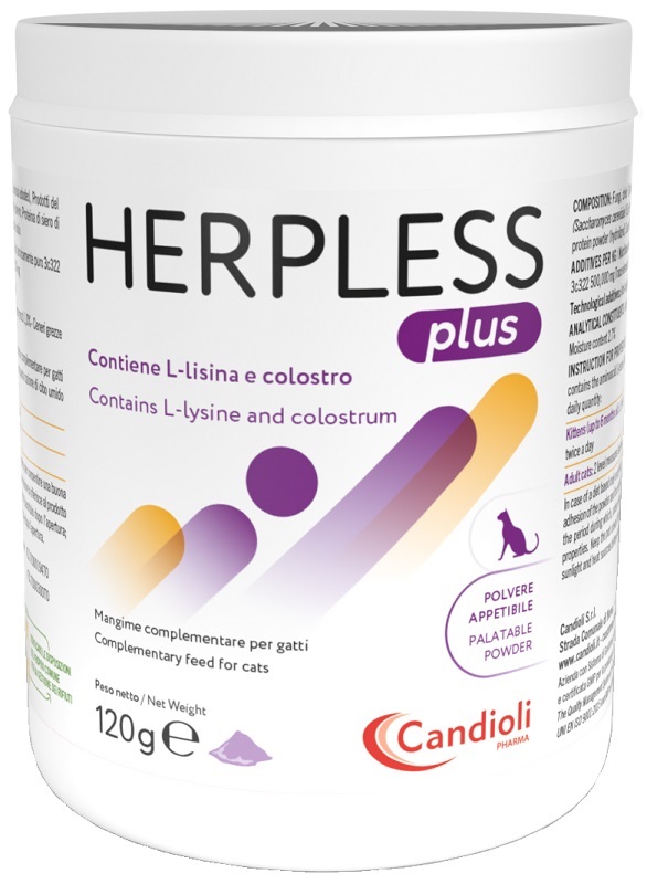 HERPLESS PLUS POLVERE 120 G - Farmacia Murachelli Di Putelli dr. Giovanni