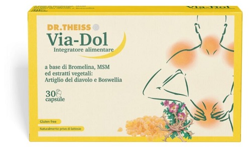THEISS VIA-DOL ARTIGLIO DEL DIAVOLO E BOSWELLIA 30 CAPSULE - Farmacia Murachelli Di Putelli dr. Giovanni