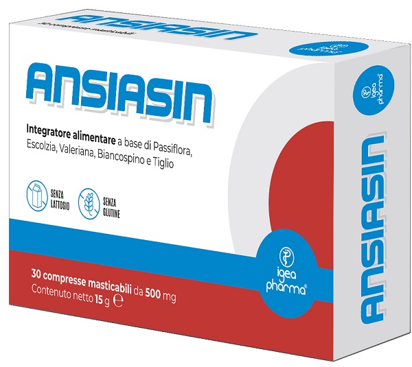 ANSIASIN 30 COMPRESSE MASTICABILI - Farmacia Murachelli Di Putelli dr. Giovanni