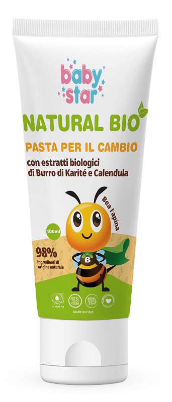 BABYSTAR PASTA CAMBIO PROTETTIVA NATURAL BIO 100 ML - Farmacia Murachelli Di Putelli dr. Giovanni