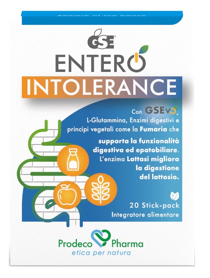 GSE ENTERO INTOLERANCE 20 STICKPACK - Farmacia Murachelli Di Putelli dr. Giovanni