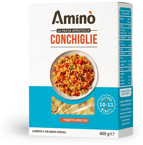 AMINO' CONCHIGLIE APROTEICHE 400 G - Farmacia Murachelli Di Putelli dr. Giovanni