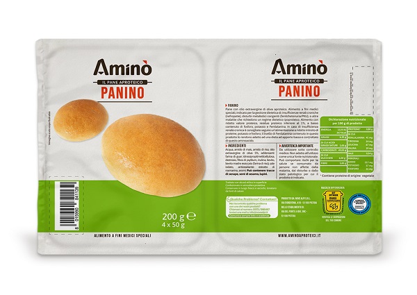 AMINO' PANINO 4 BLISTER X 50G - Farmacia Murachelli Di Putelli dr. Giovanni