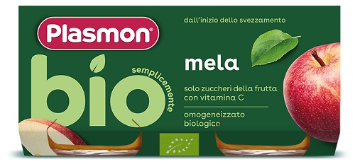 PLASMON OMOGENEIZZATO BIO MELA 2 VASETTI X 80 G - Farmacia Murachelli Di Putelli dr. Giovanni