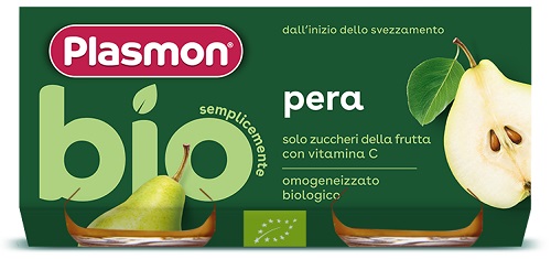 PLASMON OMOGENEIZZATO BIO PERA 2 VASETTI X 80 G - Farmacia Murachelli Di Putelli dr. Giovanni