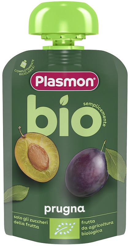 PLASMON PRUGNA BIO POUCHES 100 G - Farmacia Murachelli Di Putelli dr. Giovanni
