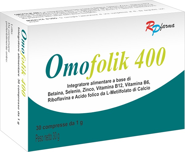 OMOFOLIK 400 30 COMPRESSE - Farmacia Murachelli Di Putelli dr. Giovanni