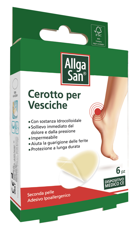 CEROTTO VESCICHE ALLGASAN 6 PEZZI - Farmacia Murachelli Di Putelli dr. Giovanni