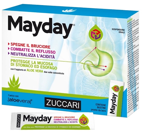 MAYDAY SOSPENSIONE PER USO ORALE ALLA MENTA 12 BUSTINE 10 ML - Farmacia Murachelli Di Putelli dr. Giovanni