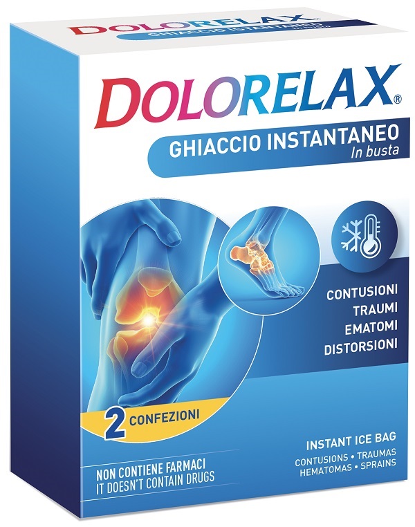 GHIACCIO ISTANTANEO DOLORELAX 2 BUSTE - Farmacia Murachelli Di Putelli dr. Giovanni