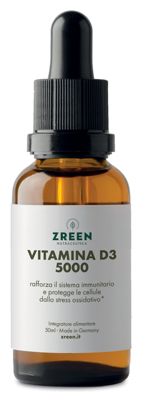 ZREEN VITAMINA D3 5000 50 ML - Farmacia Murachelli Di Putelli dr. Giovanni