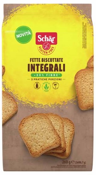 SCHAR FETTE BISCOTTATE INTEGRALI 260 G - Farmacia Murachelli Di Putelli dr. Giovanni
