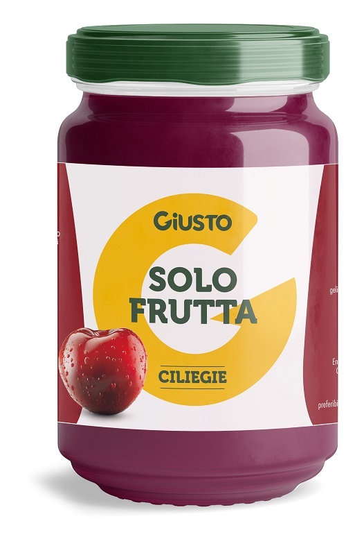 GIUSTO SOLO FRUTTA CONFETTURA CILIEGIE 220 G - Farmacia Murachelli Di Putelli dr. Giovanni