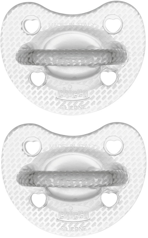 CHICCO GOMMOTTO SILICONE CRYSTAL 16-36 MESI 2 PEZZI - Farmacia Murachelli Di Putelli dr. Giovanni