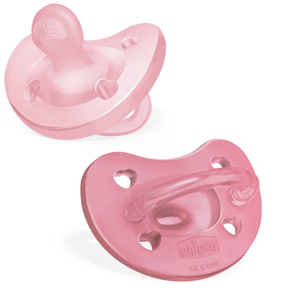 CHICCO GOMMOTTO SILICONE ROSA 6-16 MESI 2 PEZZI - Farmacia Murachelli Di Putelli dr. Giovanni