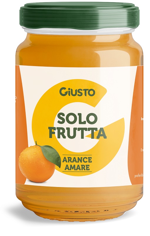 GIUSTO SOLO FRUTTA CONFETTURA ARANCE AMARE 220 G - Farmacia Murachelli Di Putelli dr. Giovanni