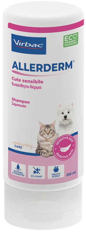 ALLERDERM SHAMPOO CUTE SENSIBILE 250 ML - Farmacia Murachelli Di Putelli dr. Giovanni