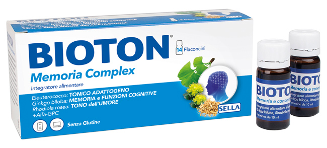 BIOTON MEMORIA COMPLEX 14 FLACONCINI DA 10 ML - Farmacia Murachelli Di Putelli dr. Giovanni