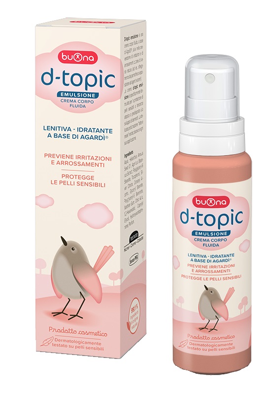DTOPIC EMULSIONE CREMA CORPO FLUIDA LENITIVA IDRATANTE A BASE DI AGARDI' 100 ML - Farmacia Murachelli Di Putelli dr. Giovanni