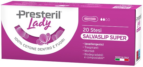 LADY PRESTERIL SALVASLIP SUPER STESI 20 PEZZI - Farmacia Murachelli Di Putelli dr. Giovanni