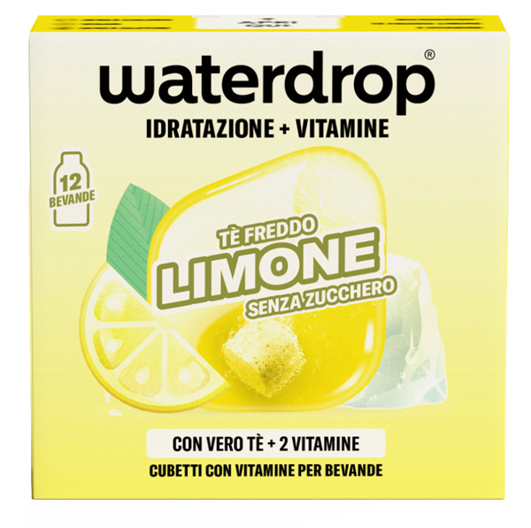 WATERDROP ICE TEA LIMONE 12 CUBETTI - Farmacia Murachelli Di Putelli dr. Giovanni