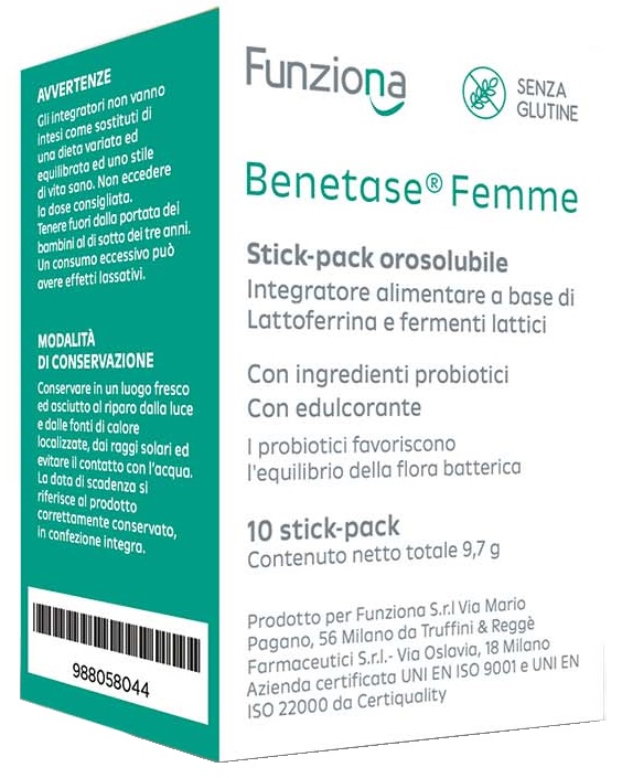 BENETASE FEMME 10 STICK PACK - Farmacia Murachelli Di Putelli dr. Giovanni