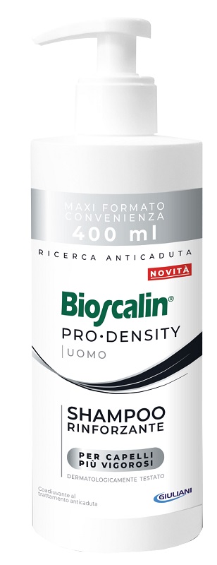 BIOSCALIN PRO DENSITY UOMO SHAMPOO RINFORZANTE 400 ML - Farmacia Murachelli Di Putelli dr. Giovanni