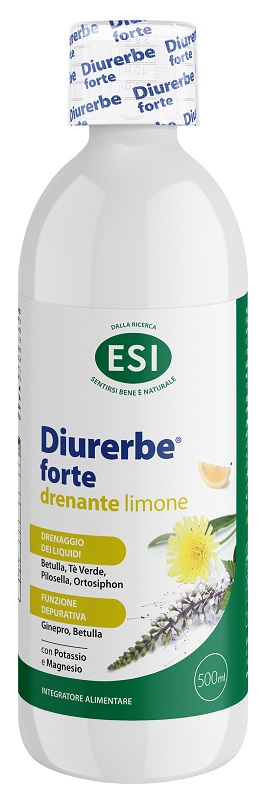 ESI DIURERBE FORTE DRENANTE LIMONE 500 ML - Farmacia Murachelli Di Putelli dr. Giovanni