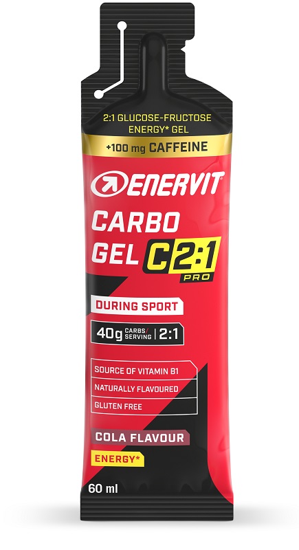 ENERVIT C2 1 PRO CARBO GEL COLA CON CAFFEINA 60 ML - Farmacia Murachelli Di Putelli dr. Giovanni