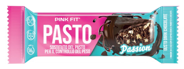 PINK FIT PASTO PASSION DARK CHOCOLATE 56 G - Farmacia Murachelli Di Putelli dr. Giovanni
