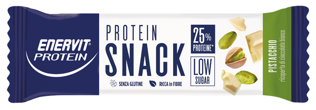 ENERVIT PROTEIN SNACK PISTACCHIO LOW SUGAR 27 G - Farmacia Murachelli Di Putelli dr. Giovanni