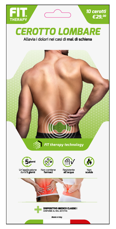 FIT THERAPY CEROTTO LOMBARE 10 PEZZI - Farmacia Murachelli Di Putelli dr. Giovanni