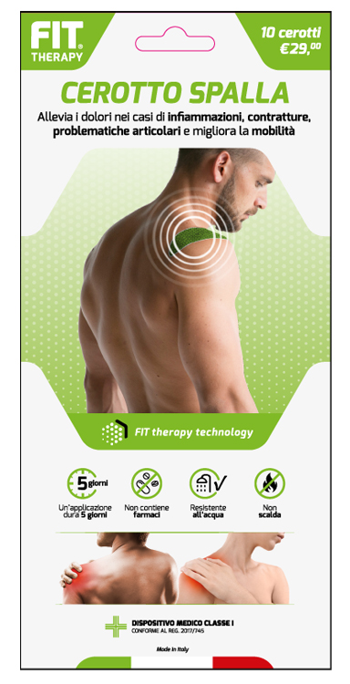 FIT THERAPY CEROTTO SPALLA 10 PEZZI - Farmacia Murachelli Di Putelli dr. Giovanni