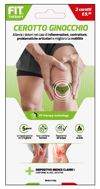 FIT THERAPY CEROTTO GINOCCHIO 2 PEZZI - Farmacia Murachelli Di Putelli dr. Giovanni