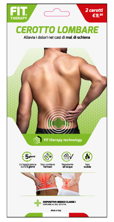 FIT THERAPY CEROTTO LOMBARE 2 PEZZI - Farmacia Murachelli Di Putelli dr. Giovanni