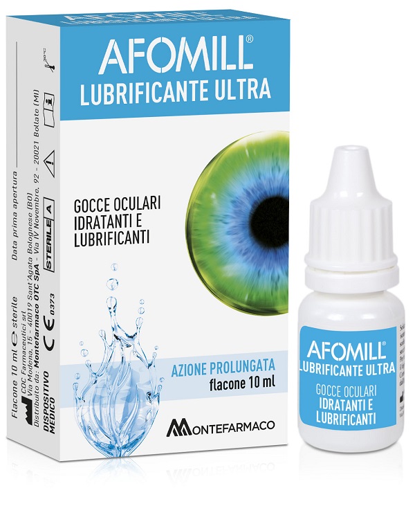 AFOMILL LUBRIFICANTE ULTRA GOCCE OCULARI 10 ML - Farmacia Murachelli Di Putelli dr. Giovanni