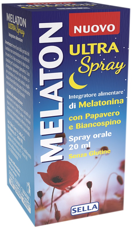 MELATON ULTRA SPRAY ORALE 20 ML - Farmacia Murachelli Di Putelli dr. Giovanni