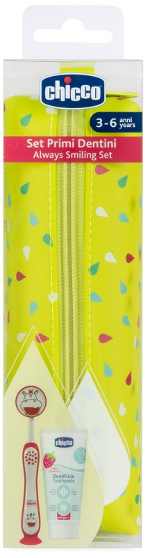 CHICCO SET DENTALE 3-6 YEARS ROSA - Farmacia Murachelli Di Putelli dr. Giovanni