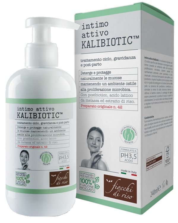 FIOCCHI DI RISO INTIMO ATTIVO KALIBIOTIC PH3.5 240 ML - Farmacia Murachelli Di Putelli dr. Giovanni