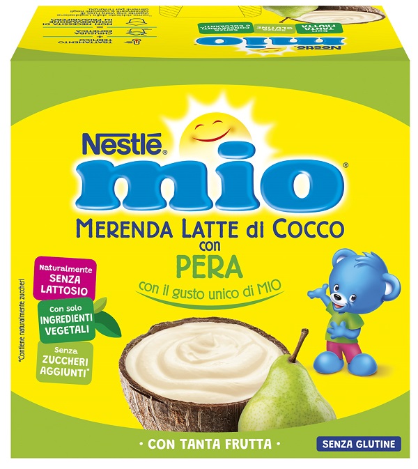 MIO MERENDA LATTE COCCO CON PERA 4 PEZZI - Farmacia Murachelli Di Putelli dr. Giovanni
