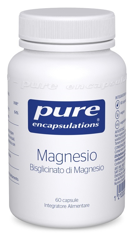 PURE ENCAPSULATIONS MAGNESIO BISGLICINATO 60 CAPSULE - Farmacia Murachelli Di Putelli dr. Giovanni